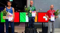 Wallace wins the European Masters Marathon