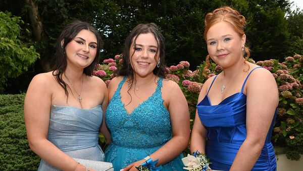 Roisin Browne, Sarah Doyle and Aoife Rowe 