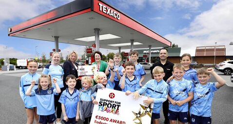 Eadestown GAA club receives Kildare Texaco award 