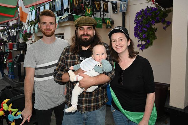 Brian Reilly, Slyvain, Brenden and Claire Brisset 