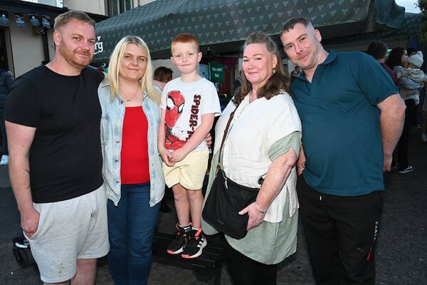Aidan Furlong, Gemma Clarke, Conor Furlong, Ann and Robert Clarke 