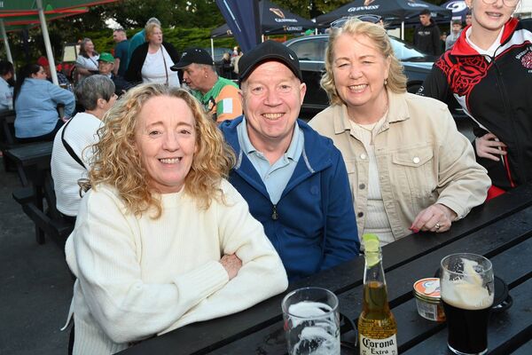 Samantha Kenny, Eddie and Joan Loughman 