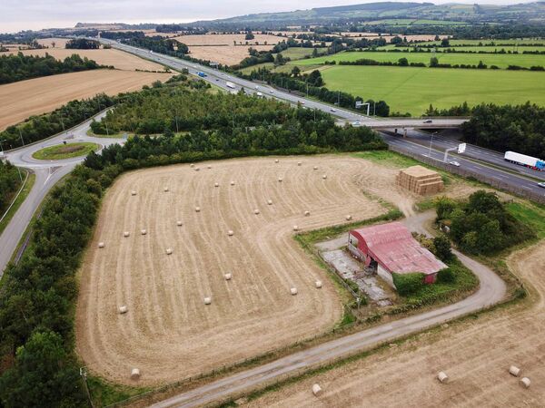 The view towards Dublin