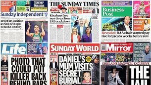 What the papers say: Saturday's front pages
