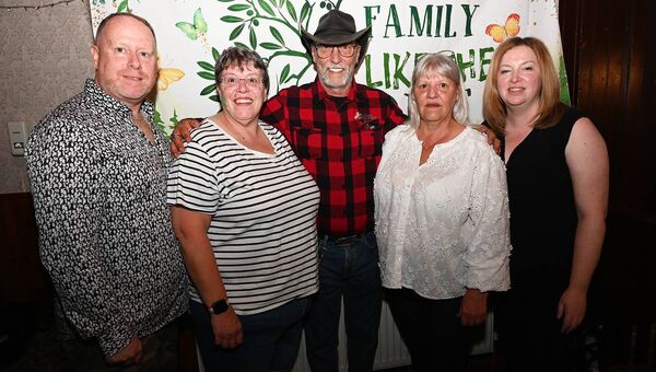 James, Joanne, Paul, Maria and Helen 