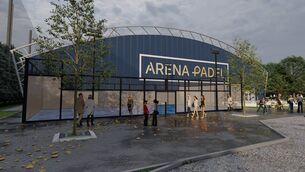 <p>How the proposed new Padel Arena may look at Gowran Park</p>