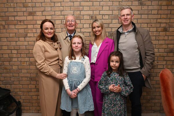 Grace, Jim and Clare Kavanagh Billy, Croíadh and Eibhlin Fitzgearld 