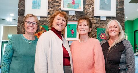 Kildare artists launch exhibition 'A Palette of Perspectives' at Moat Theatre