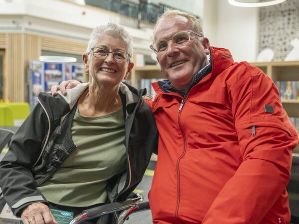 Ann Byrne and Chris Fingleton