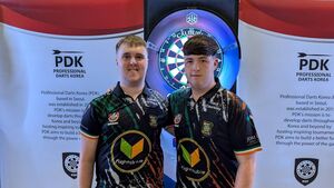 Kildare's Jack Courtney makes pairs final at Darts World Cup