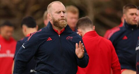 Kildare's Loughman set to start for Munster in new coach McMillan's first game