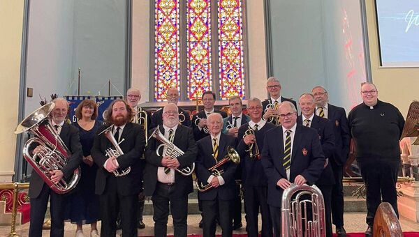 The Stedfast Band, one of Ireland's premier brass bands