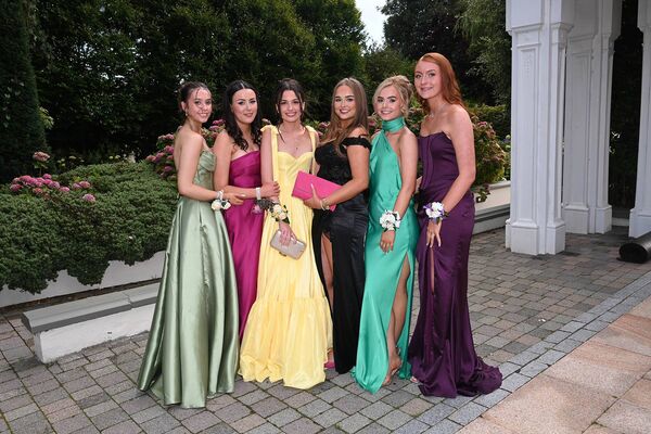 Saint Marys School Naas Debs at The Keadeen Hotel Newbridge Girls all set for their Debs Photos Jimmy Fullam 