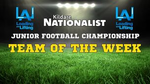 <p>The Loading and Lifting Kildare Nationalist Junior Football Championship Team of the Week</p>