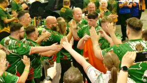Kilcullen cheered on youth dartsmen's world gold Kilcullen cheered on youth dartsmen's world gold