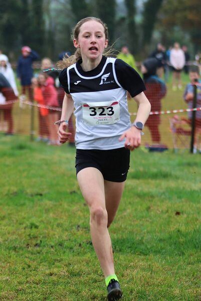Iris McCartan (Clane) has her eye on the U14 Championship title 
