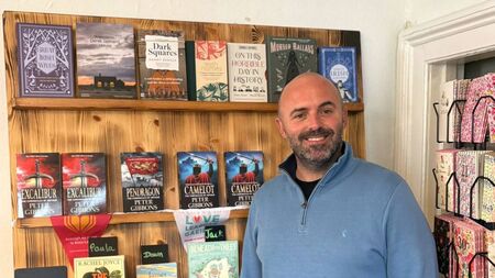 Peter conquering literary seas with historic fiction