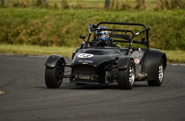 Kevin McGrath in action during the Stryker Championship race at Mondello Park. 
