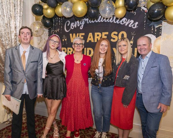 Sean Doyle, Danielle O Brien, Olivia Kissane, Kayla Kissane, Kirsty Curtis and John Kissane