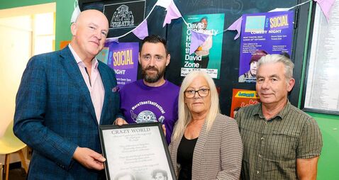 Kildare man wins recovery champion award