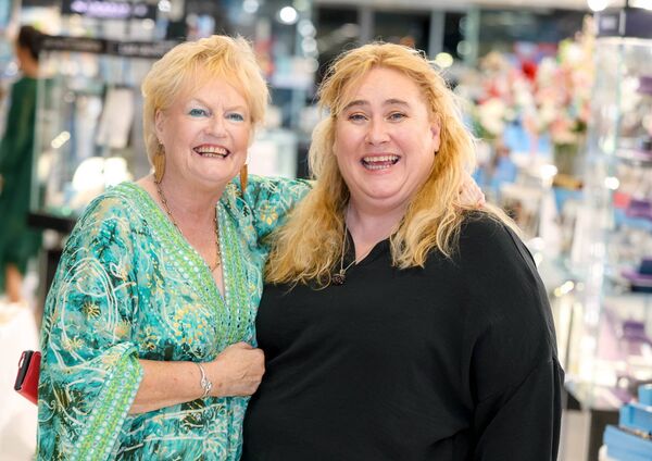 Rose Barrett and Cathryn Kelleher