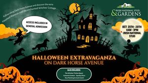 Halloween Extravaganza on Dark Horse Avenue: A Spooktacular Family Adventure at the Irish National Stud & Gardens