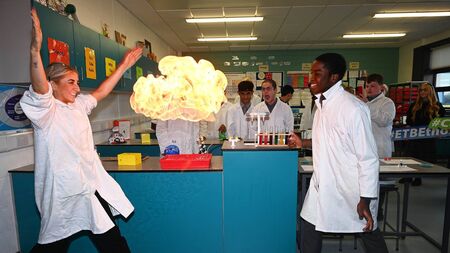 Newbridge school shines at open evening