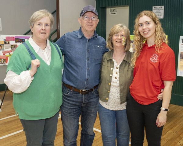 Carmel, Dominic, Bernie and Claire Flanagan.