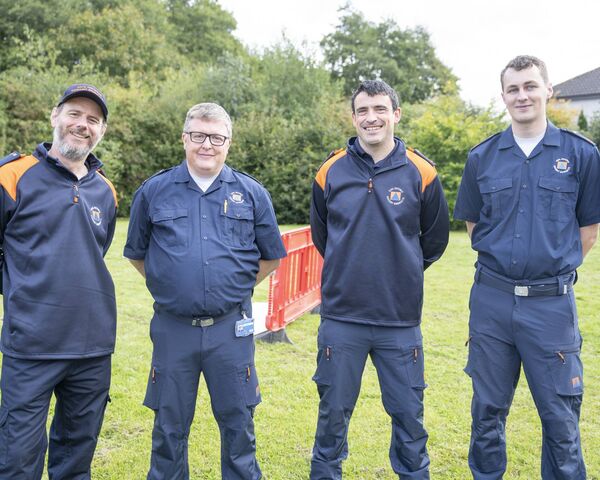 Elliott Tucker, Keith Dowling, Kieran Foley and Sam Binder