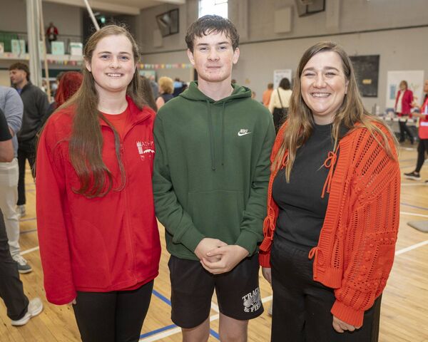 Jane and Cormac Foley and Aoife Harrington.