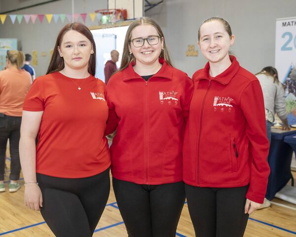 Lucy Grimes, Emily and Leah Foley.