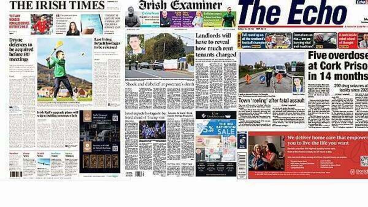 What the papers say: Monday's front pages