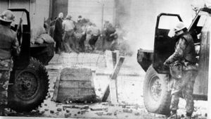 Evidence from Bloody Sunday soldiers and civilians is contradictory, court told Evidence from Bloody Sunday soldiers and civilians is contradictory, court told