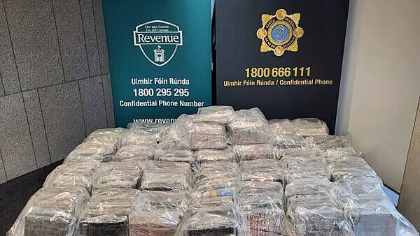 Man (50s) arrested following €10.5m of cocaine seized in Co Wexford