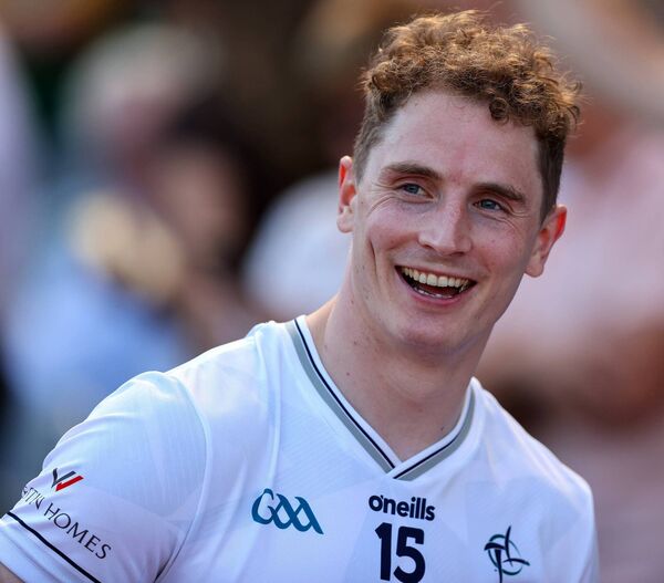 All smiles after the Tailteann Cup final win over Limerick, which proved to be Daniel Flynn's last game for Kildare Photo: ©INPHO/Tom O’Hanlon All smiles after the Tailteann Cup final win over Limerick, which proved to be Daniel Flynn's last game for Kildare Photo: ©INPHO/Tom O’Hanlon