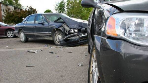 Three-vehicle collision in Kildare