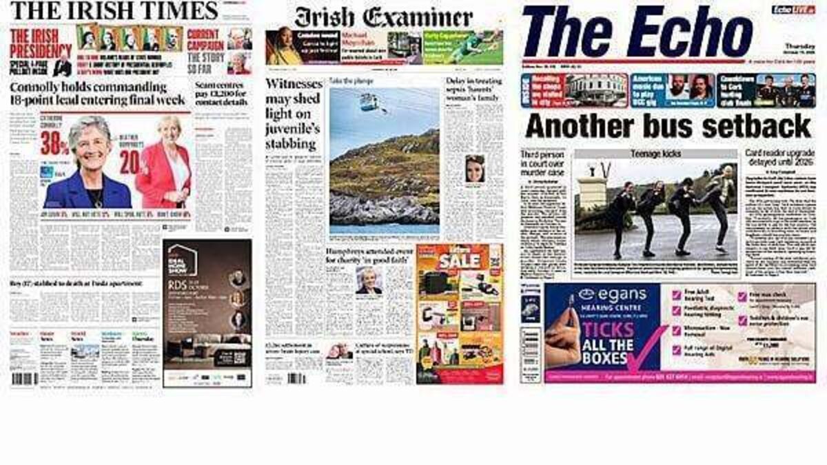 What the papers say: Thursday's front pages