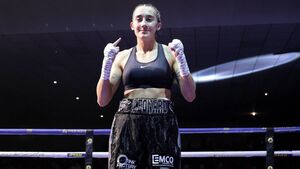 Leonard wins second professional bout Leonard wins second professional bout