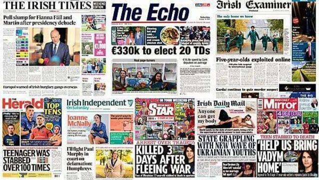 What the papers say: Saturday's front pages