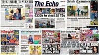 What the papers say: Saturday's front pages