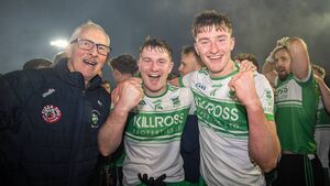 Scintillating Sallins see off battling Larries Scintillating Sallins see off battling Larries