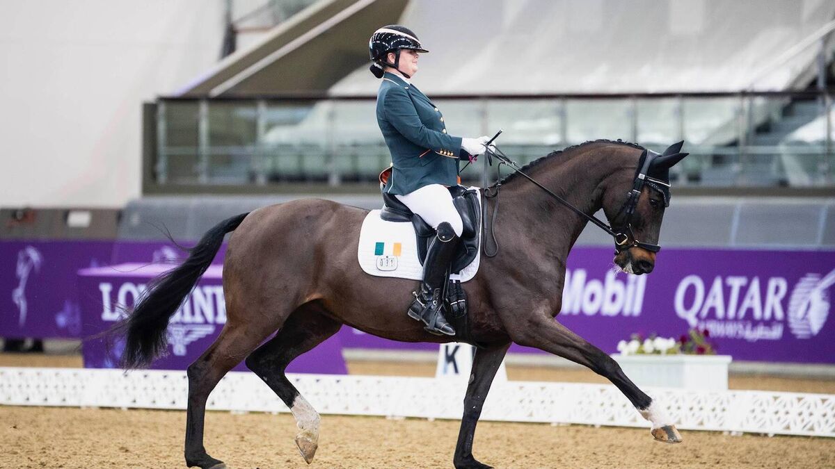 Kildare para dressage star Katie Reilly has an LA 2028 Paralympics dream and £70,000 sponsorship goal to make her dreams come true