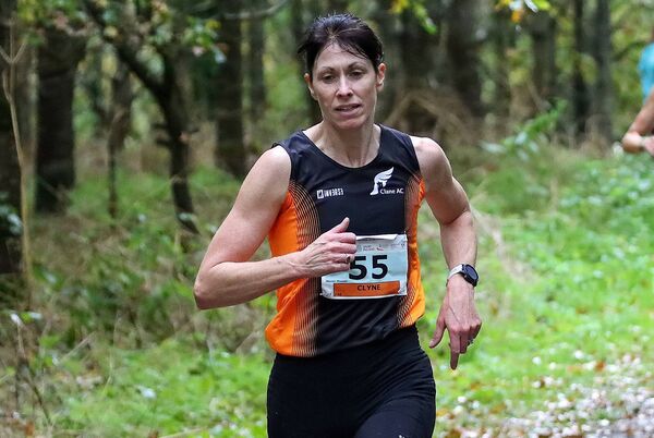 Gillian Clyne (Clane AC) finished sixth in over 40 category at the Autumn Open Photo: Perri Williams