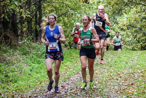 Emma Boland - Newbridge AC (51) finished fifth over 45 at the Autumn Open in Abbotstown Photo: Perri Williams