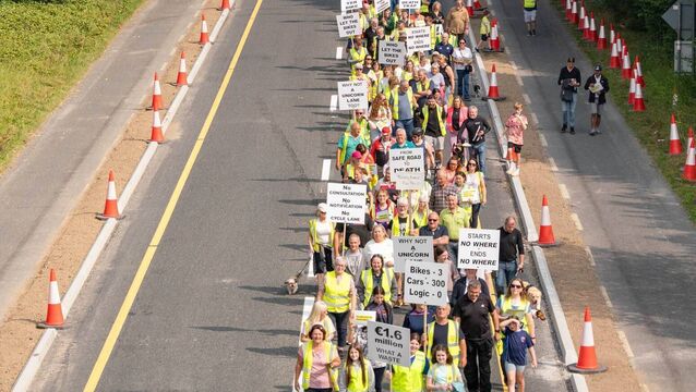 Controversial Moone Timolin cycle path is ‘a pilot project’ 