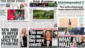 What the papers say: Tuesday's front pages What the papers say: Tuesday's front pages