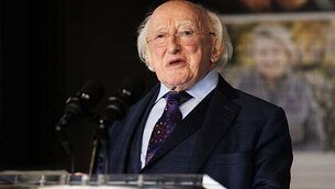 Michael D Higgins spends night in hospital Michael D Higgins spends night in hospital