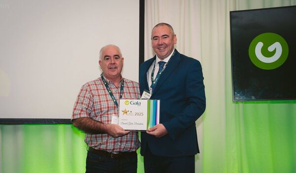 Edward Daniels from Daniel's Gala, Derrinturn, and David O'Brien from Gala 