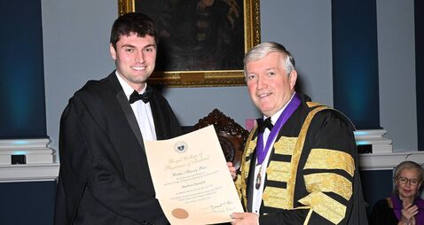 Kildare medical graduate receives prestigious award 