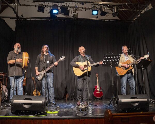 The O'Neills Seis 20th anniversary concert in Athy saw packed out the Methodist Church on Woodstock Street